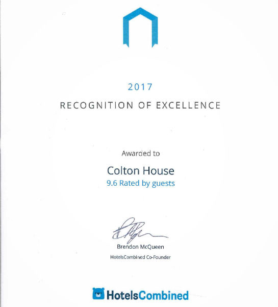 Colton House in top 5 in UK caring for their customers Colton House Colton House